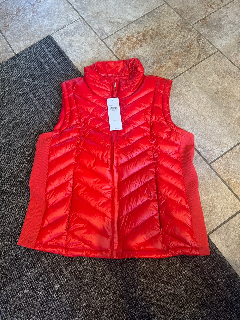Red Calvin Klein vest